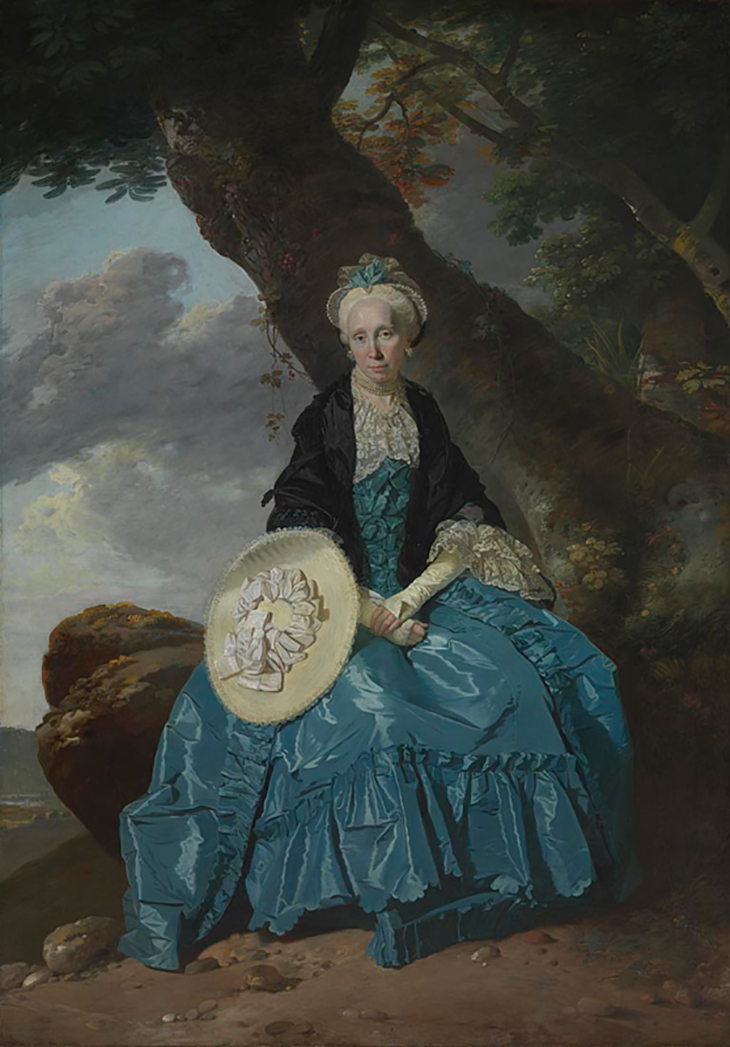 Mrs Oswald, (c. 1763–64), Johann Zoffany. National Gallery, London