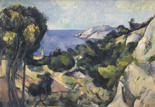 L’Estaque (detail; 1879–83), Paul Cézanne.