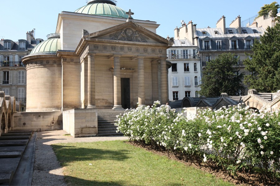 The Chapelle Expiatoire (chapel of atonement) in Paris. Photo: Gilles Target/Photo 12/Alamy Stock Photo