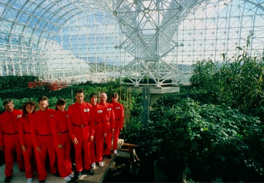 The eight ‘bionauts’ of Biosphere 2. Courtesy NEON