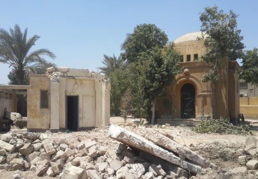 After the bulldozers – in the Cairo Necropolis on 21 July 2020. Photo: © Alia Nassar