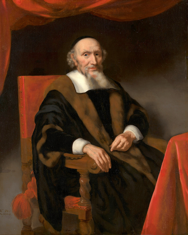 Portrait of Jacob Trip (c. 1576–1661) (1665), Nicolas Maes.