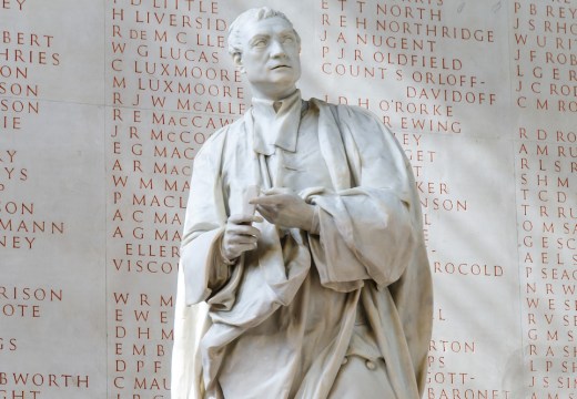 Statue of Isaac Newton (1755), Louis François Roubiliac, Trinity College, Cambridge
