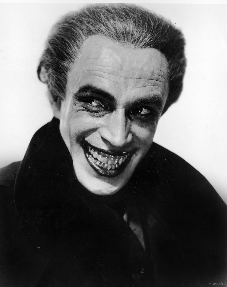 Conrad Veidt in The Man Who Laughs (1928).