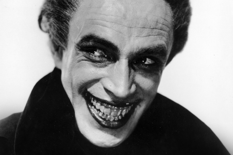 Conrad Veidt in The Man Who Laughs (detail; 1928).