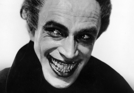 Conrad Veidt in The Man Who Laughs (detail; 1928).