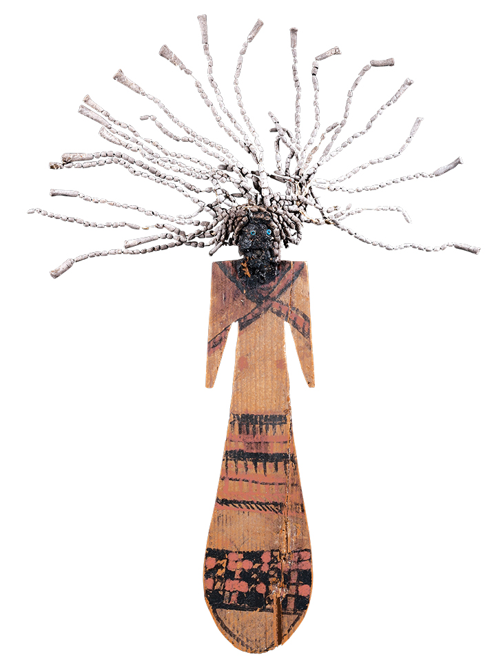 Paddle doll, Middle Kingdom, 11th Dynasty (2061–1991 BC), Egypt. 