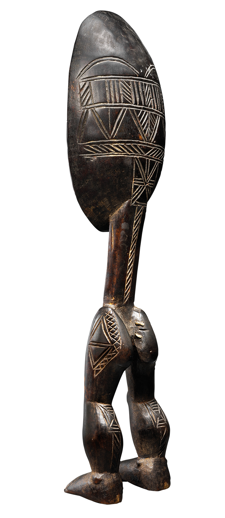 Anthropomorphic spoon (late 19th century), Dan people, Ivory Coast.