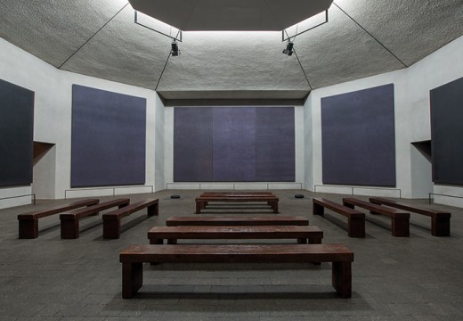 The Rothko Chapel, Houston (pre-restoration; opened in 1971).