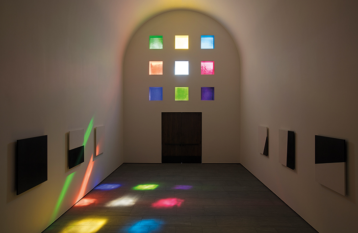 Austin (2018), Ellsworth Kelly; permanent installation at the Blanton Museum of Art, University of Texas at Austin.