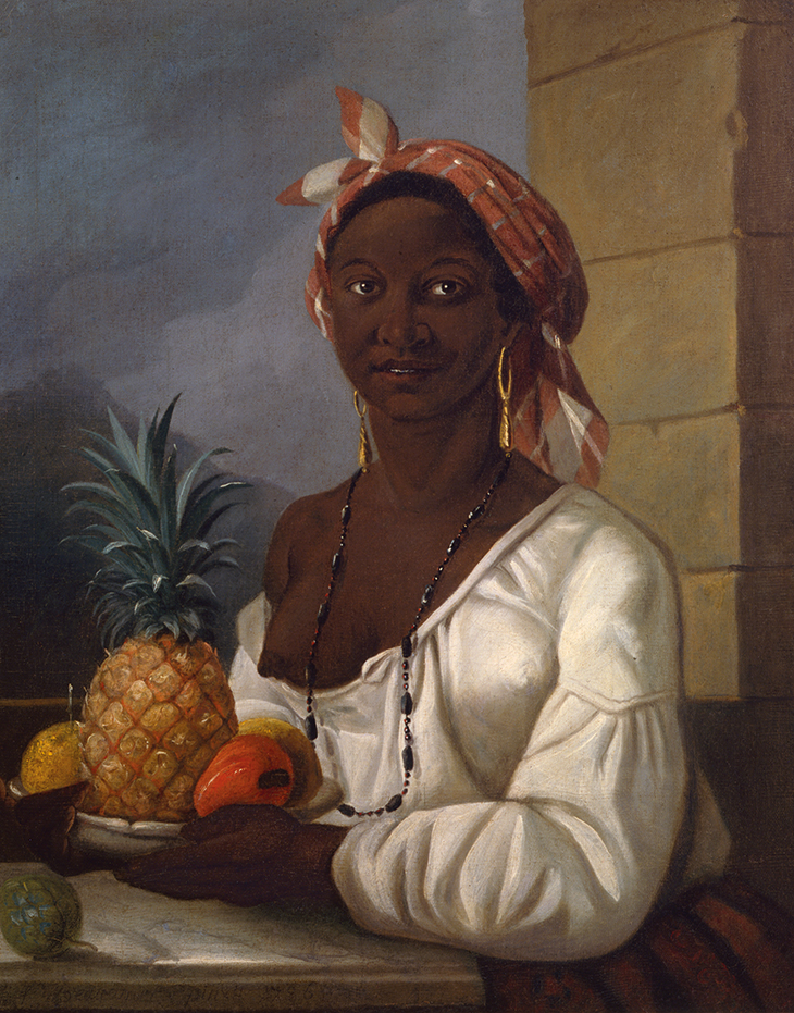 Portrait of a Haitian Woman (1786), François Malépart de Beaucourt. McCord Museum, Montreal