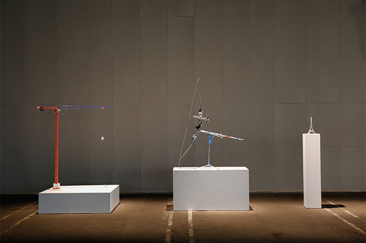 Untitled (Arci, Ayaka, Eiffel) (2020), Erika Eiffel. Installation view at the 2nd Riga International Biennial of Contemporary Art, RIBOCA2, 2020.