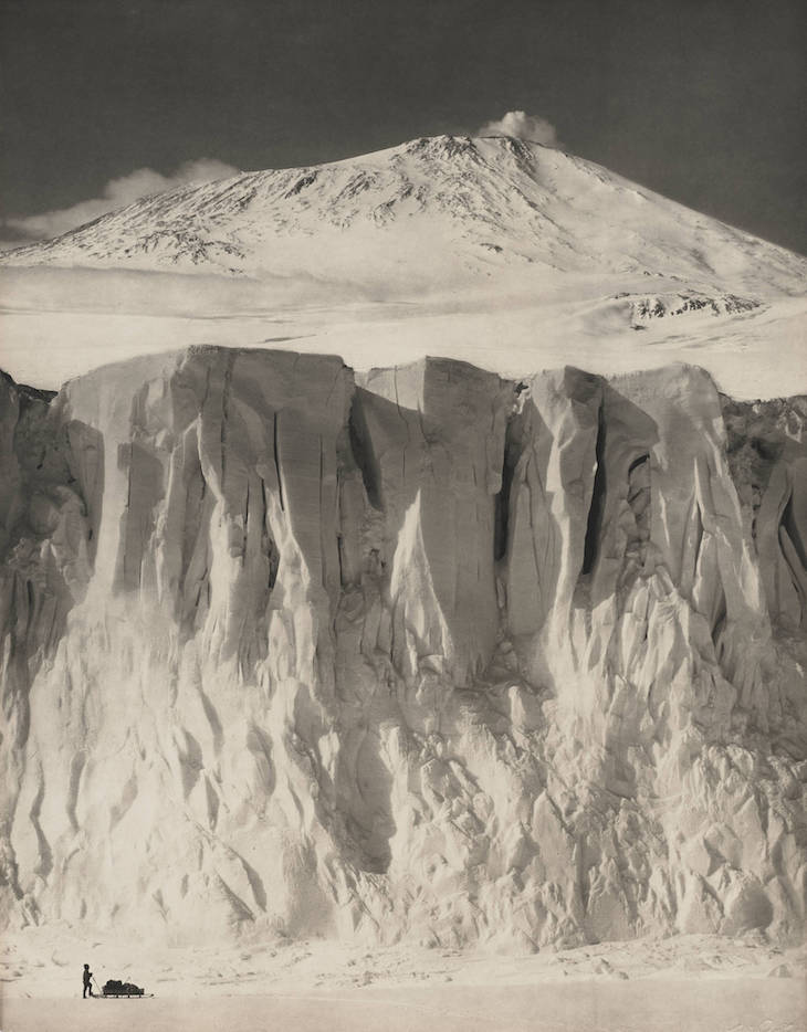 The Ramparts of Mount Erebus (1910), Herbert George Ponting