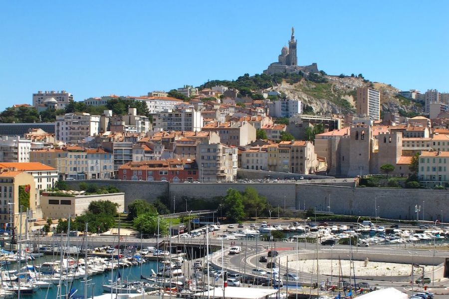 View of Marseilles.