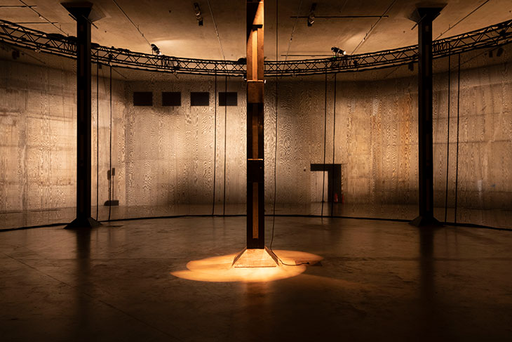 The Tanks, where the annual BMW Tate Live exhibition takes place, at Tate Modern.