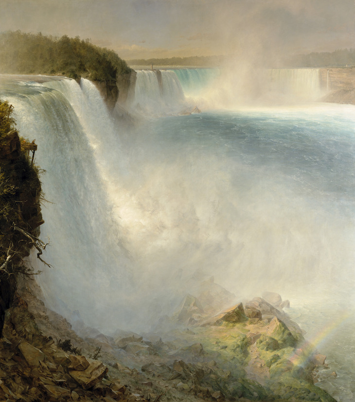 Niagara Falls, from the American Side (1867), Frederic Edwin Church.