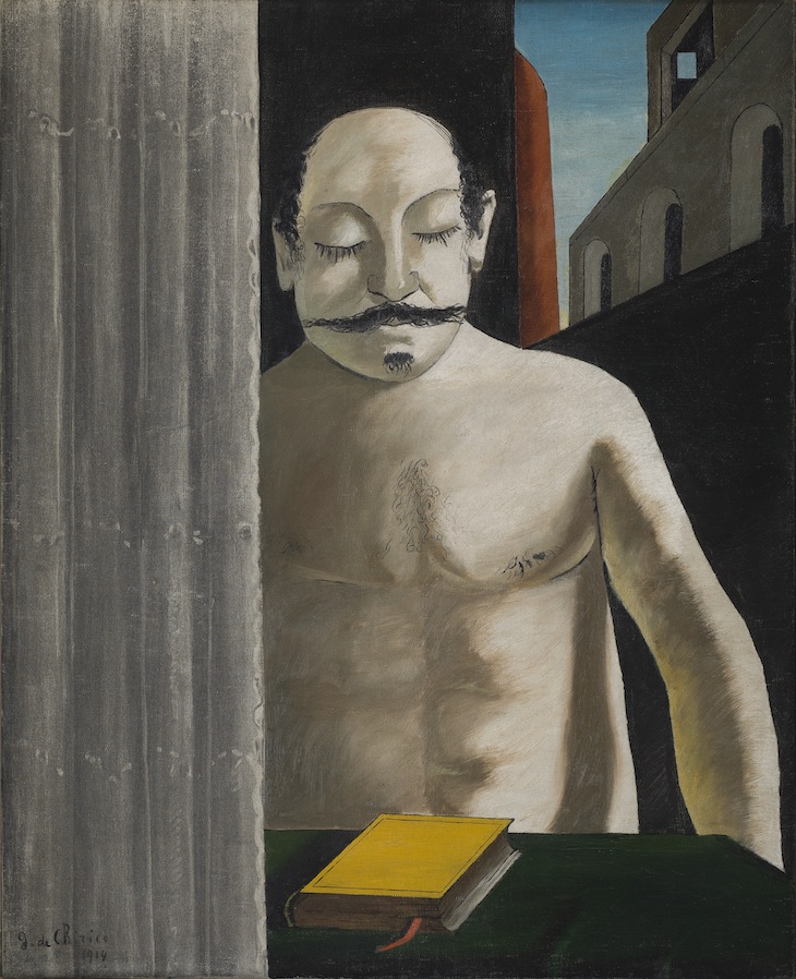 Le cerveau de l'enfant (1914), Giorgio de Chirico.