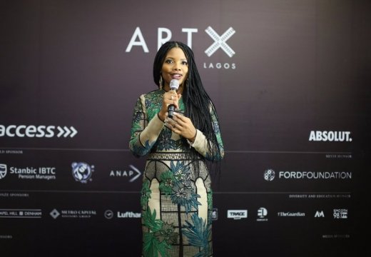 Tokini Peterside at Art X Lagos in 2017