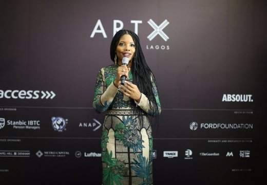 Tokini Peterside at Art X Lagos in 2017
