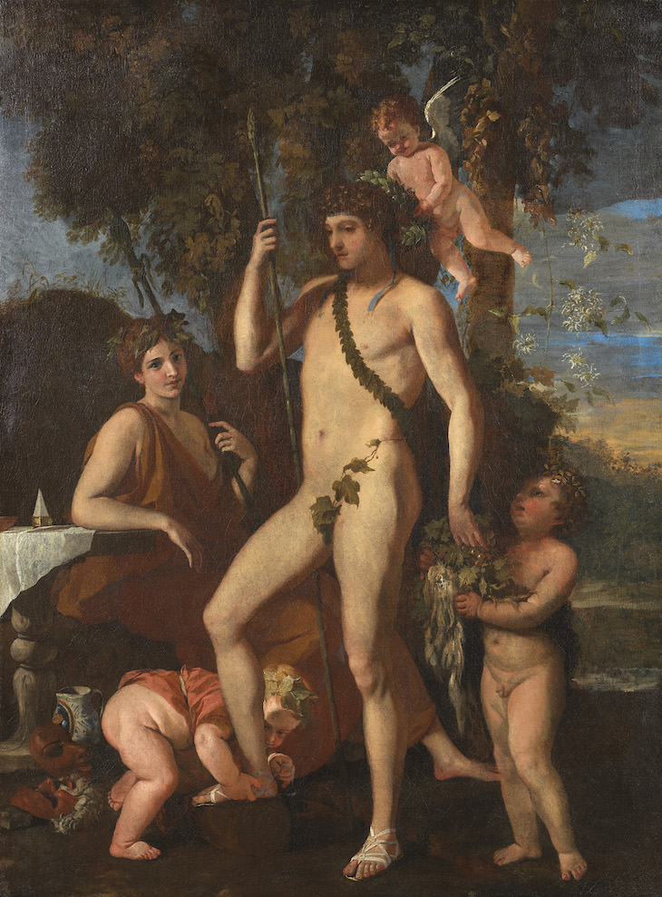 Bacchus-Apollo (1620–25), Nicolas Poussin.