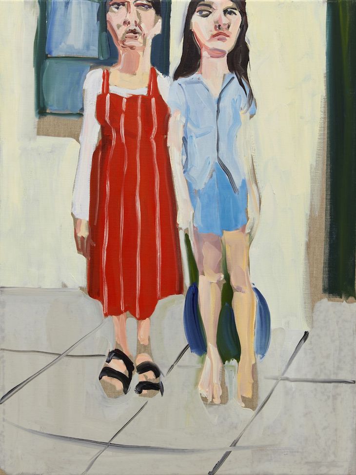 Me and Esme in the Garden (2020), Chantal Joffe.