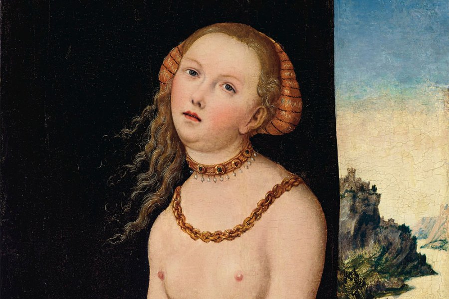 Lucretia (c. 1526–37), Lucas Cranach the Elder.