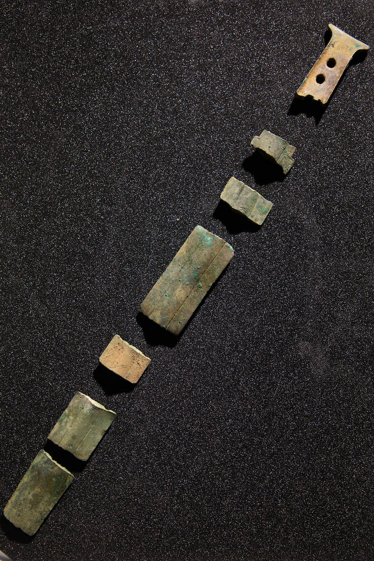 Carp's Tongue sword fragments discovered in the Havering Hoard (c. 900–c. 800 BC).