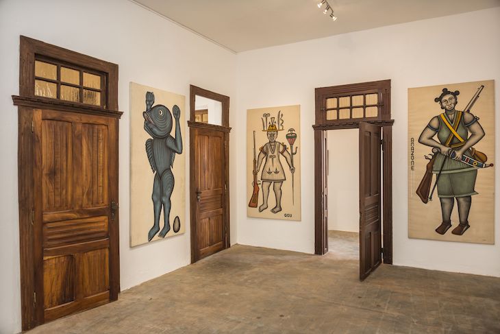 The Salle Cyprien Tokoudagba at the Museum of Contemporary Art, Ouidah