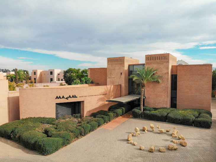 The Museum of African Contemporary Art Al Maaden, Marrakech.