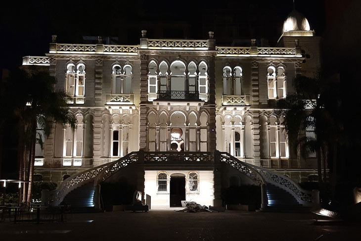 The Sursock Museum after the 4 August blast. Photo: Gregory Buchakjian