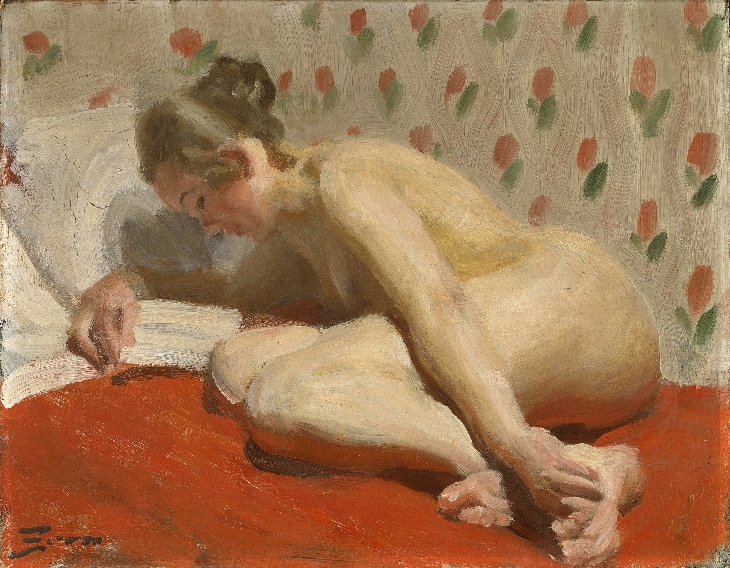 Study of a Nude (1891-92), Anders Zorn.