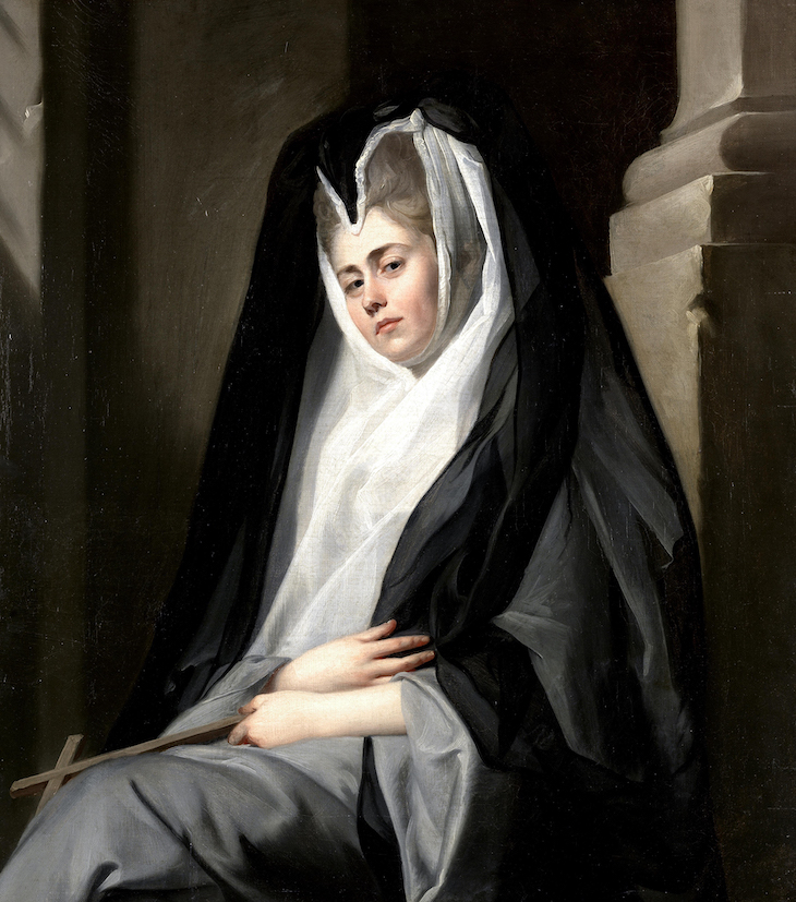 Mrs Mary Robinson in the Character of a Nun (c. 1780), John Singleton Copley