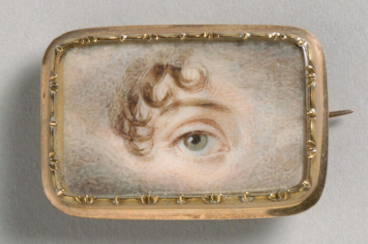 Portrait of a Left Eye (c. 1800), England. Philadelphia Museum of Art