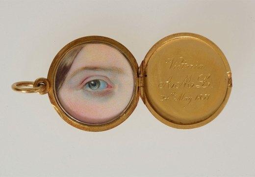 Eye miniature of Victoria, Princess Royal, probably commissioned by Queen Victoria in 1857.