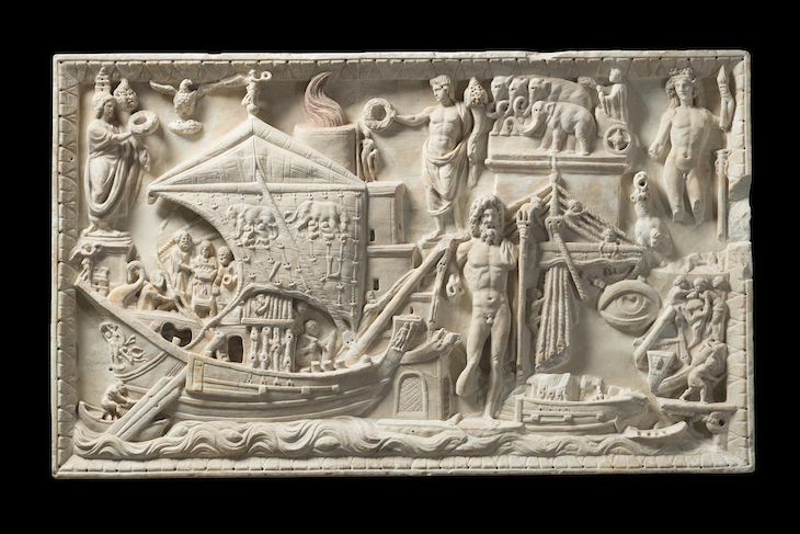 Door relief (late 2nd/early 3rd century), Roman.