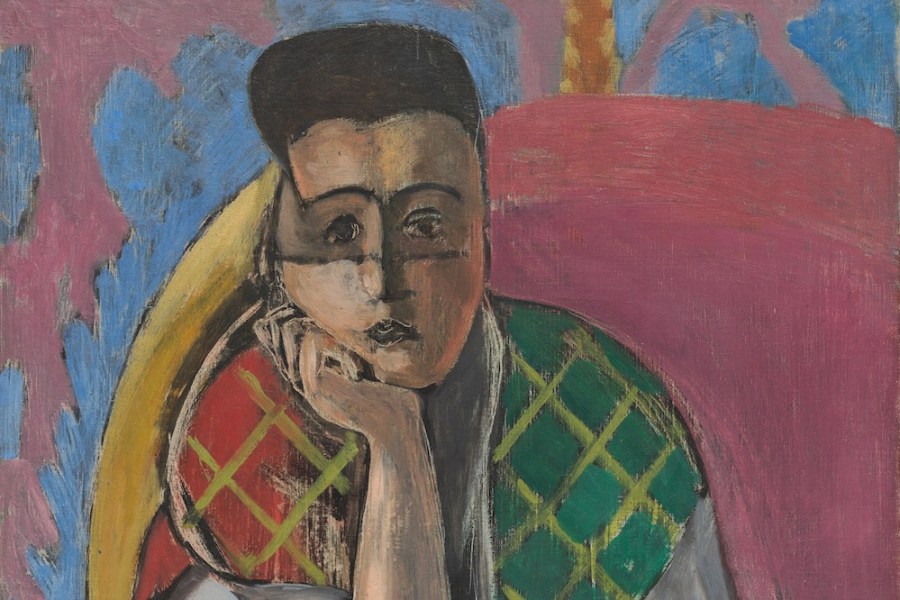 Femme à la voilette (detail; 1927), Henri Matisse. 1927.