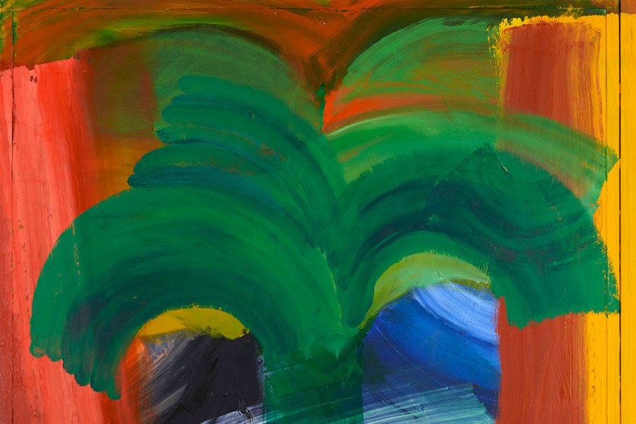 In Tangier (1987–90), Howard Hodgkin.