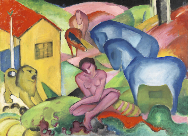 The Dream (1912), Franz Marc.