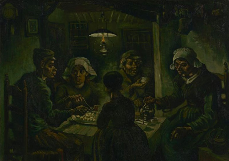 The Potato Eaters (1885), Vincent Van Gogh.