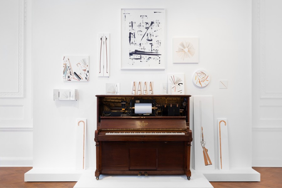 Installation view, Oliver Beer, 'Oma', Galerie Thaddaeus Ropac, London (12 September–24 October 2020).