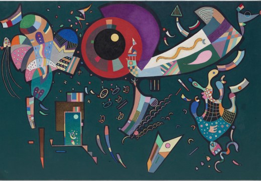 Around the Circle (1940), Vasily Kandinsky.