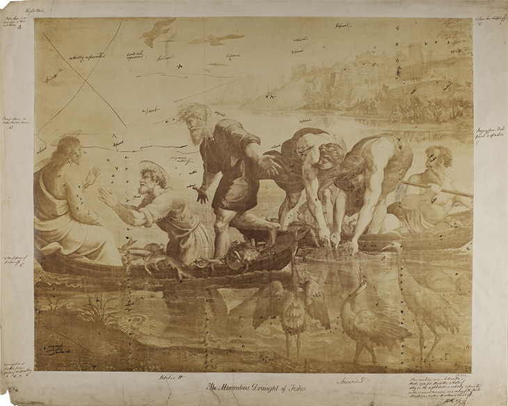 After Raphael – The Miraculous Draught of Fishes (1858), Charles Thurston Thompson. Victoria and Albert Museum, London.