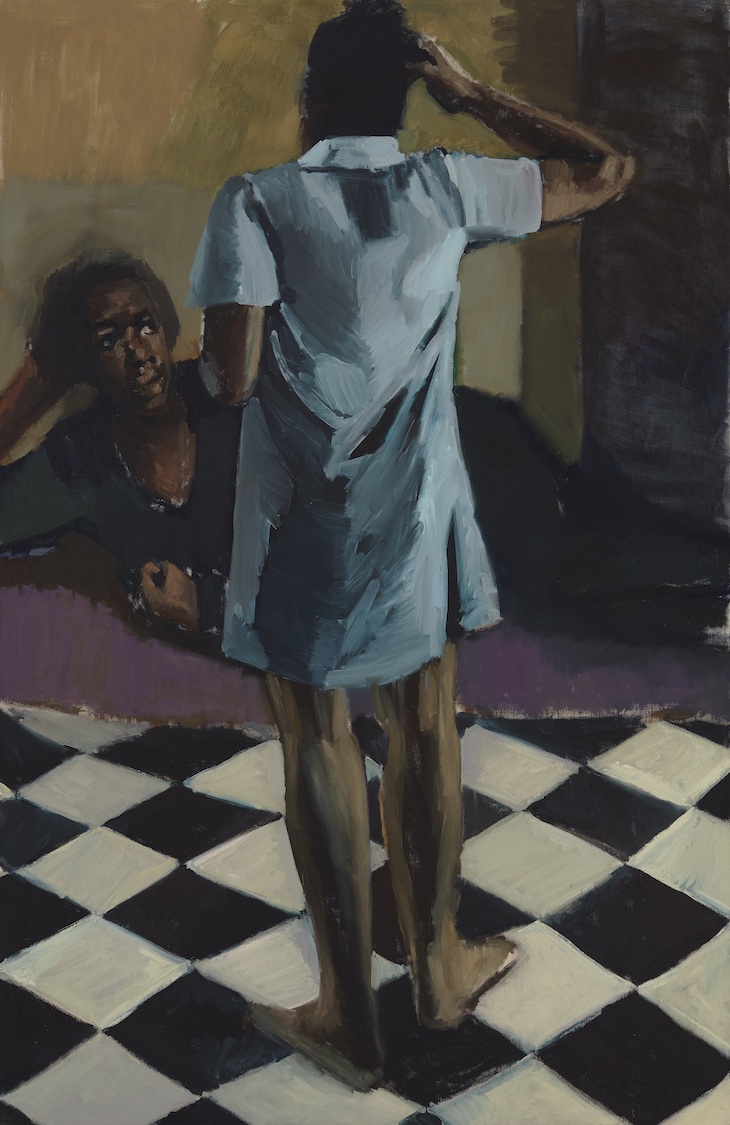 To Improvise a Mountain (2018), Lynette Yiadom-Boakye.