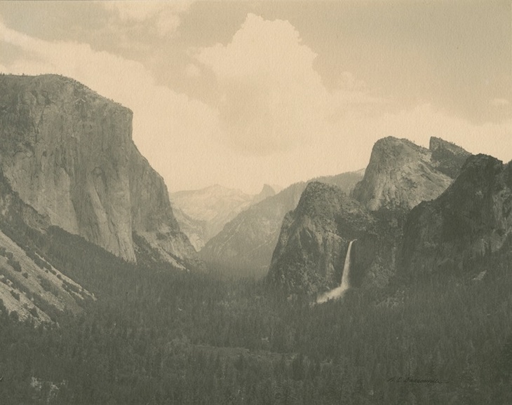 Yosemite Valley (1905), William Edward Dassonville. 