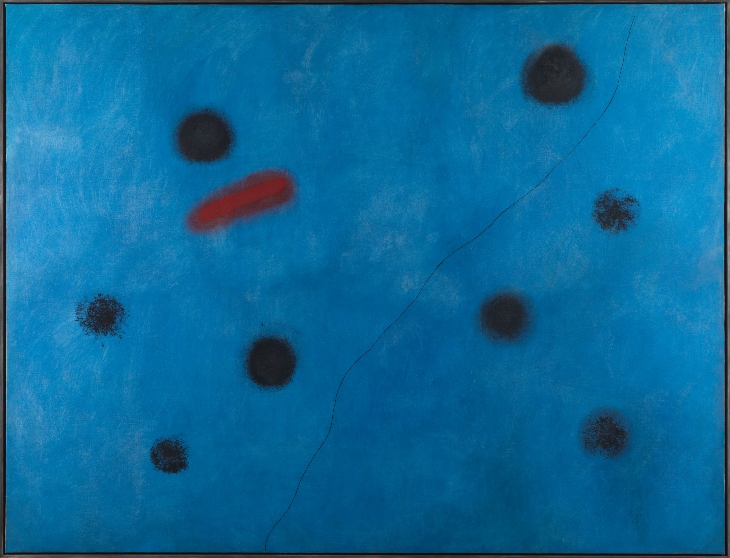 Blue I (1961), Joan Miró.