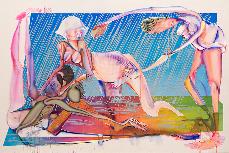 Hard Rain Gon’ Come (2020), Christina Quarles.