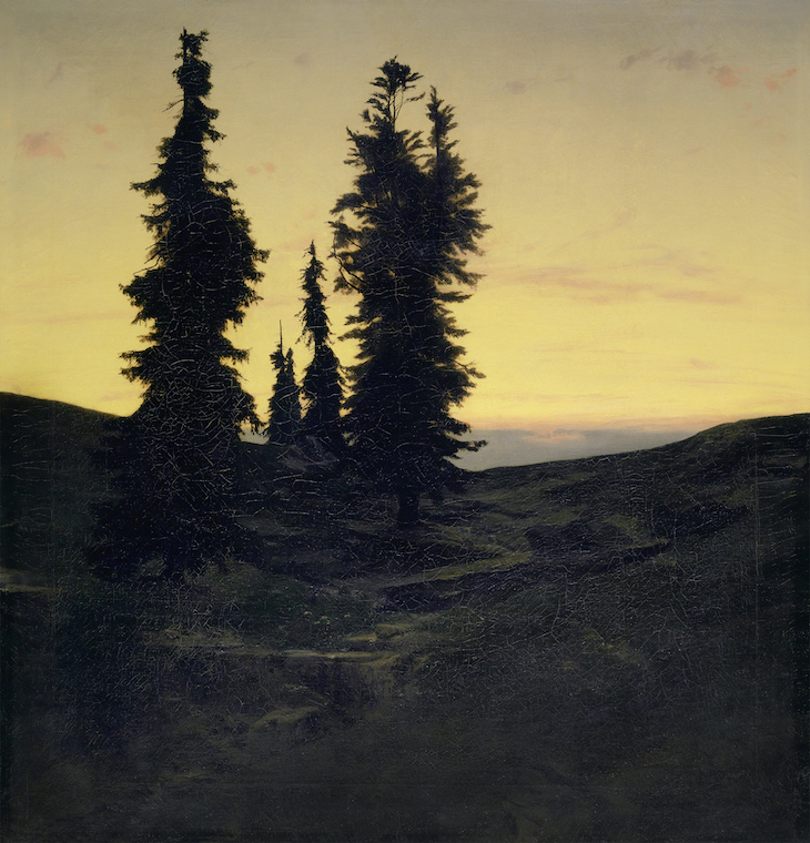 Fir Trees (1849), Arnold Böcklin.