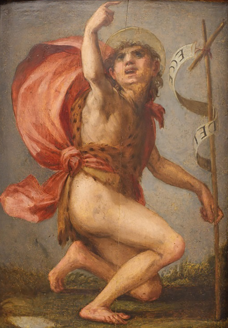 San Giovannino (c. 1520), Rosso Fiorentino. Uffizi Galleries, Florence