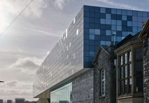 View of the extension on the back of the former Museum and Art Gallery and Central Library.