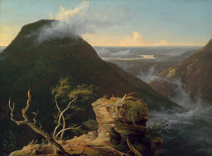 View of the Round-Top in the Catskill Mountains (1827), Thomas Cole.